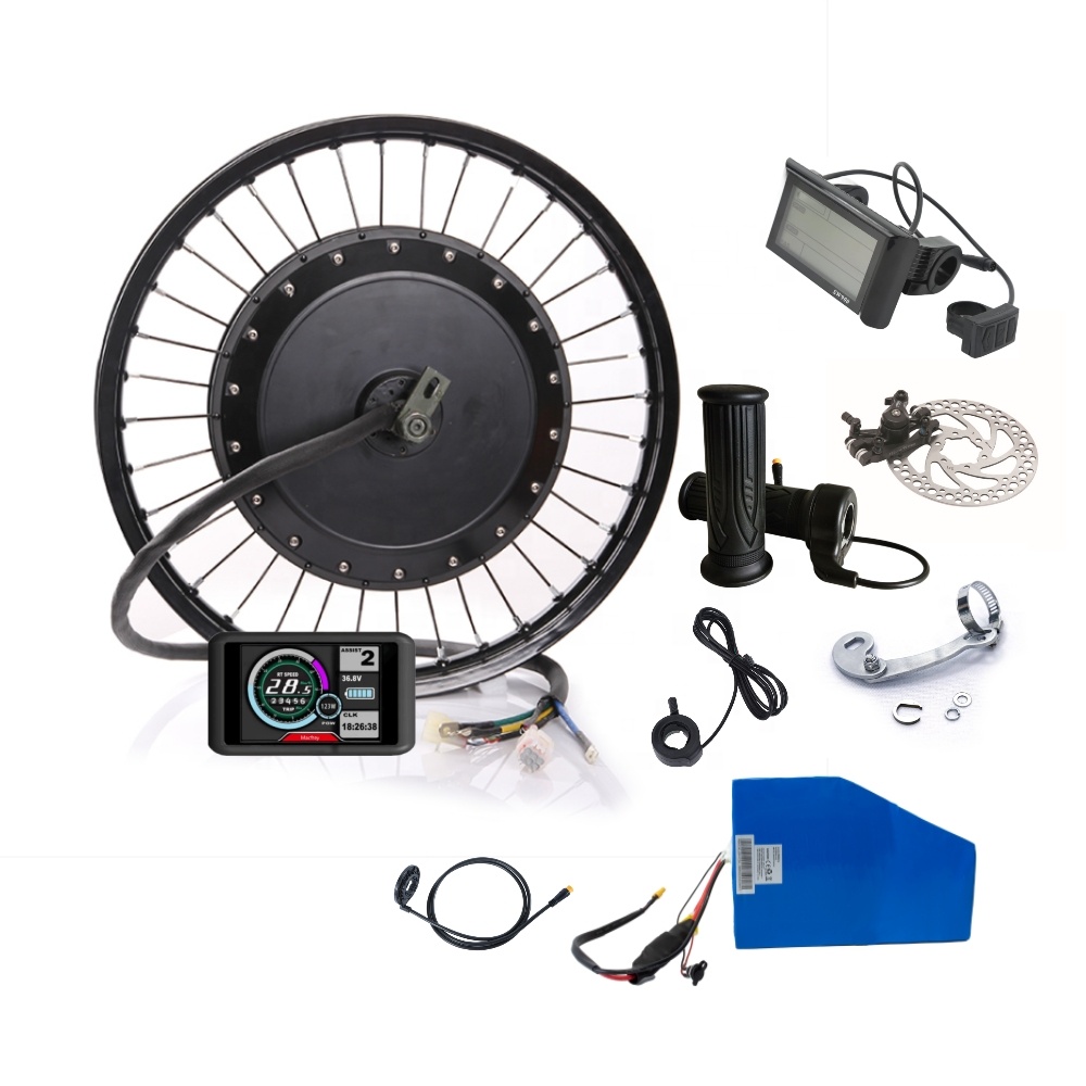 Electric Motorcycle Conversion Kit 72V - Yüksek Torklu Elektrikli Bisiklet Dönüşüm Kiti