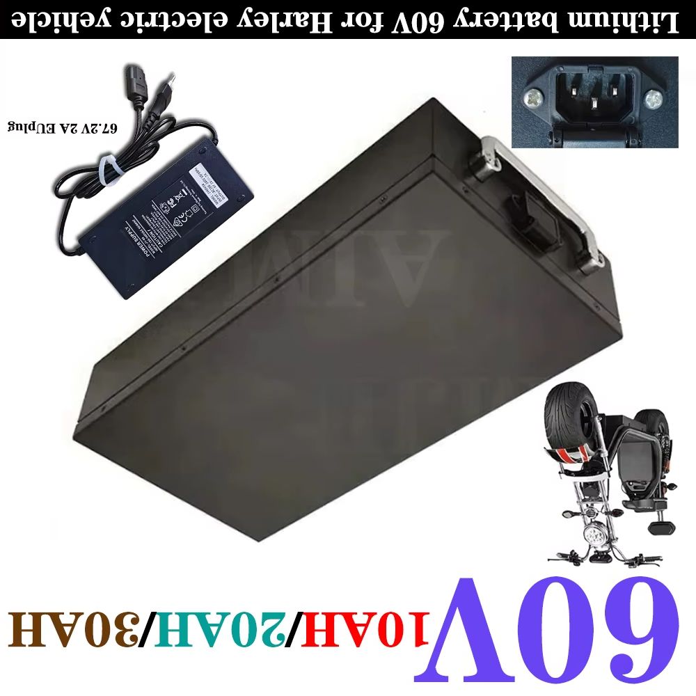 60V 30Ah Electric Scooter Battery - Harley Elektrikli Araç için 60V Lityum