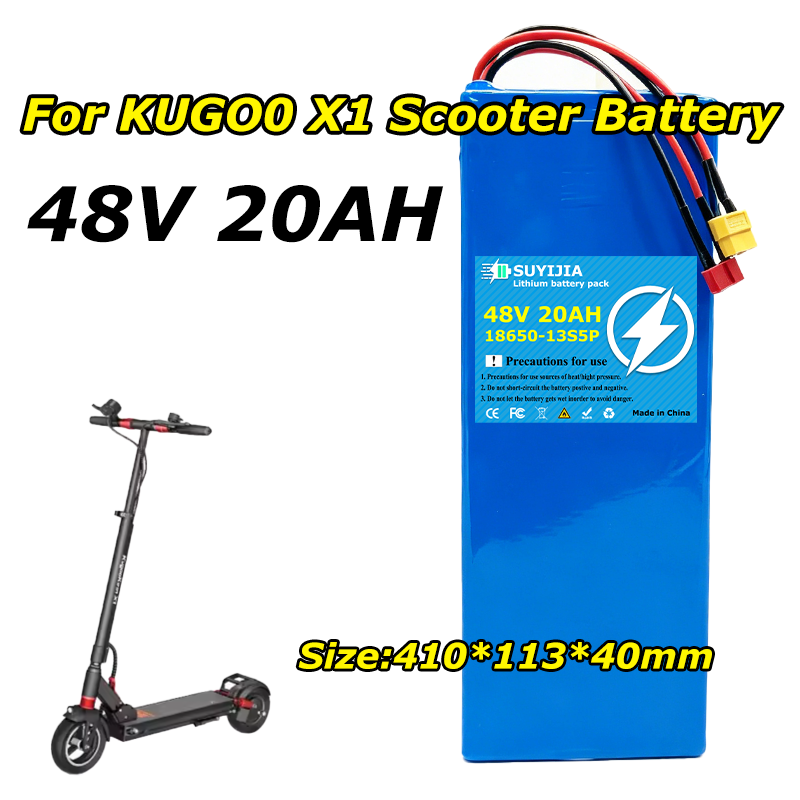 60V 30Ah Electric Scooter Battery - 48V 20Ah 13S5P Li-ion Pil Paketi