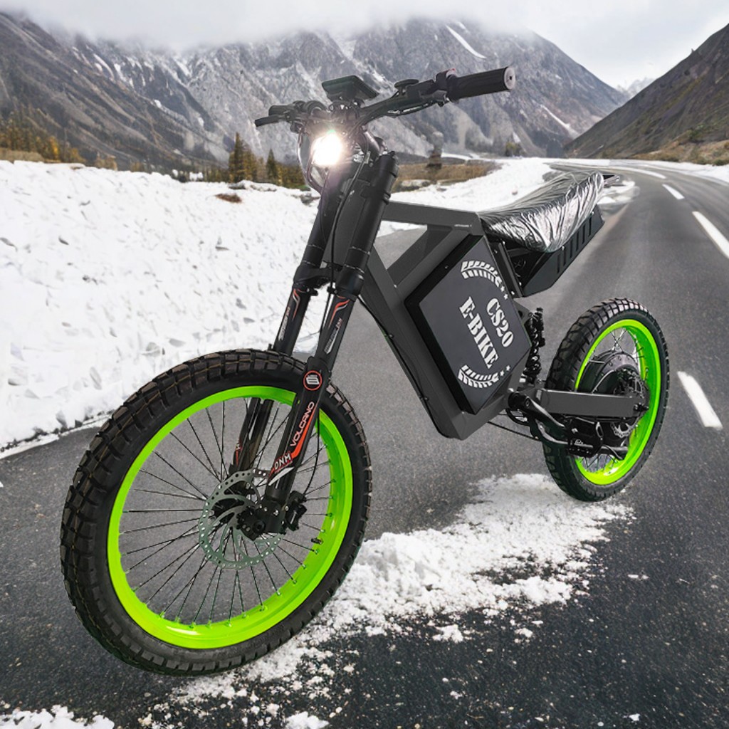 Güçlü Elektrikli Scooter Yetiş - 72V 12000W Electric Dirt Bike incelemesi ve fiyatı