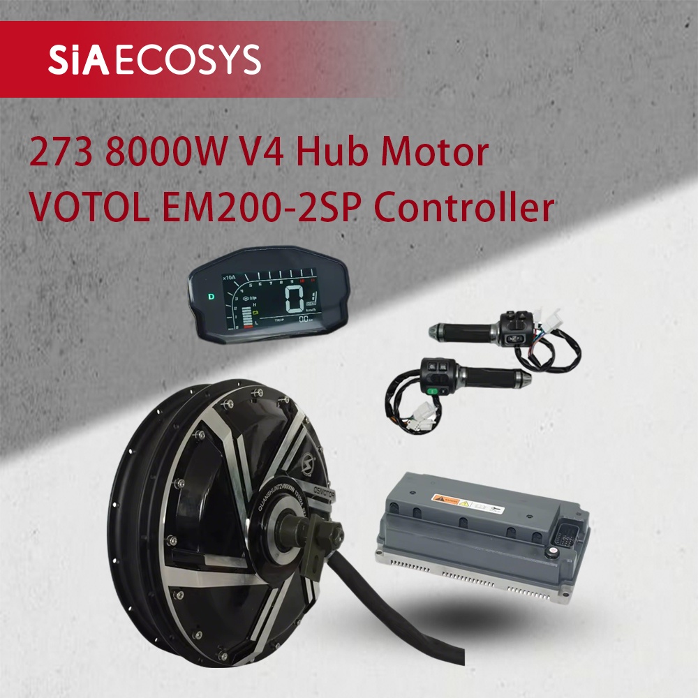 QSMOTOR QS273 8000W Güçlü Yüks - Qs273 Hub Motor 8000W 72V incelemesi ve fiyatı