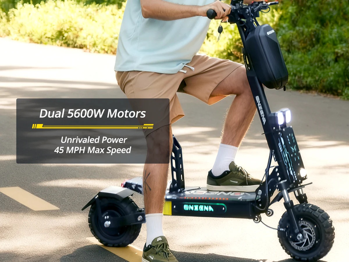 GT7 Yetişkin Elektrikli Scoote - 60V 5600W Dual Motor Electric Scooter incelemesi ve fiyatı