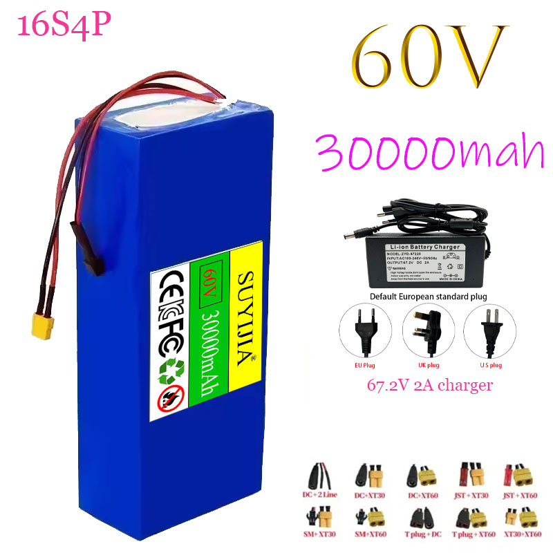Lityum-iyon Pil 60V 100Ah 16s4 - 60V 30Ah Electric Scooter Battery incelemesi ve fiyatı