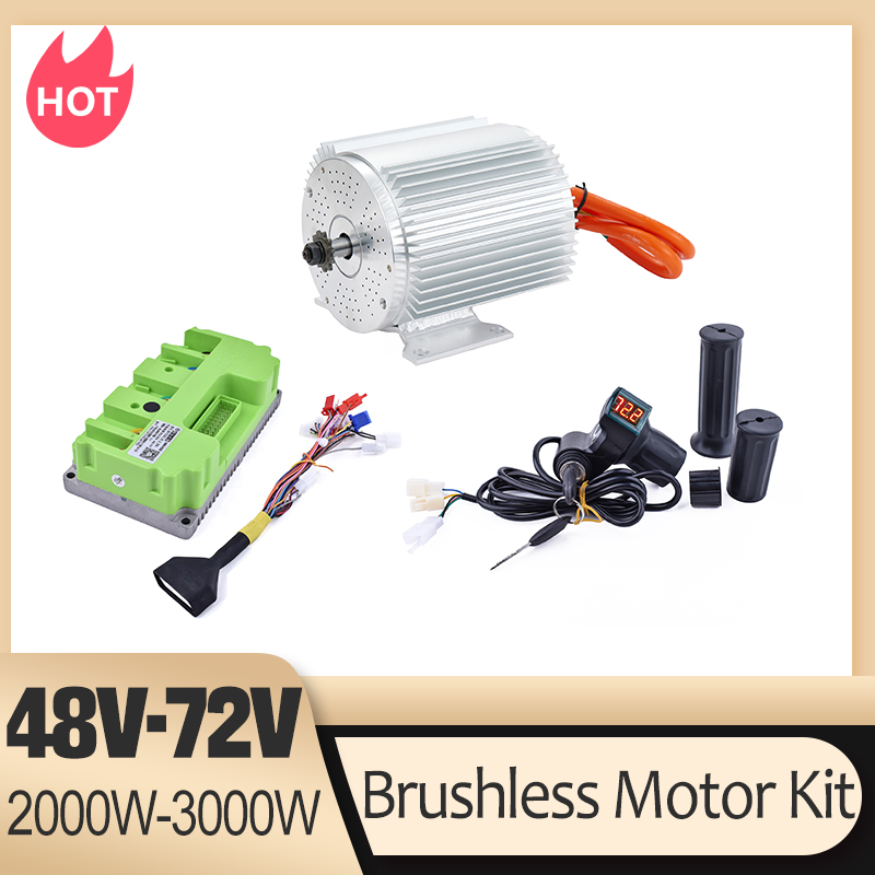 3000W 72V Motor Dönüşüm Kiti E - Electric Motorcycle Conversion Kit 72V incelemesi ve fiyatı